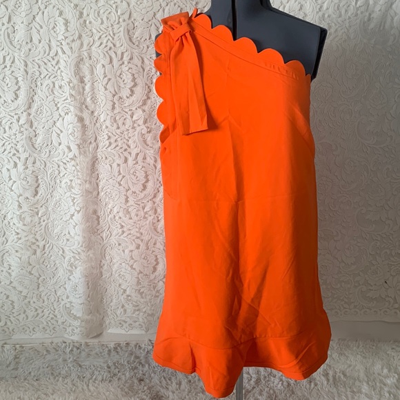 Victoria Beckham Orange Dress - Picture 3 of 6